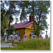 (32/33): erczyce - kaplica prawosawna na cmentarzu